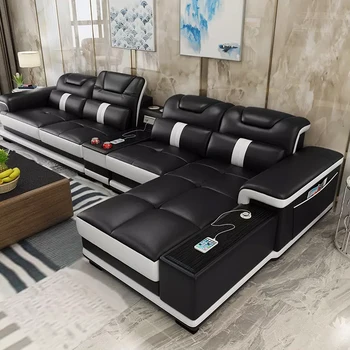 

0413 L shape sofa couch living room sofa