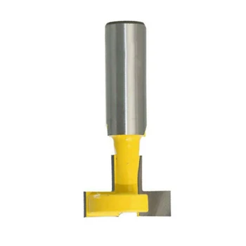 

8mm Round Shank T-slot Router Bit Woodwork Tenon Cutter Tool Tackle Supplies