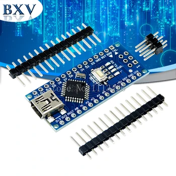 

Nano Mini USB With the bootloader compatible Nano 3.0 controller CH340 USB driver 16Mhz Nano v3.0 ATMEGA328P