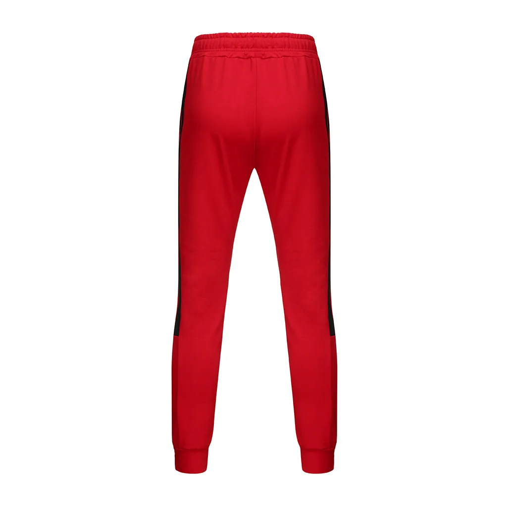 Men Summer Casual Pants Joggers Fitness Trousers Pants Drawstring Sport jogger Pants Cotton Trousers pantalones hombre