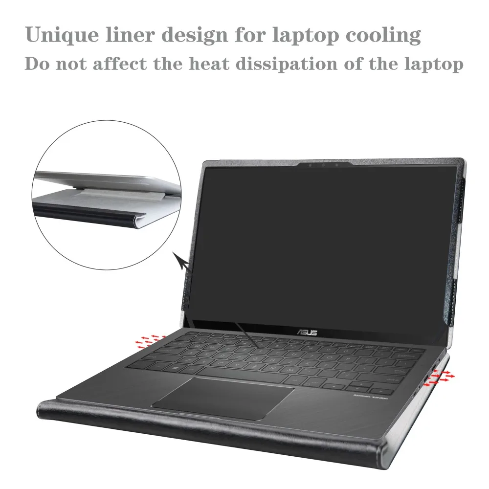 Alapmk Protective Case Cover for 15.6" ASUS Q536FD& Asus ZenBook Flip 15 UX562FD Laptop [Not fit ASUS Q535UD Q525UA Q505UA]