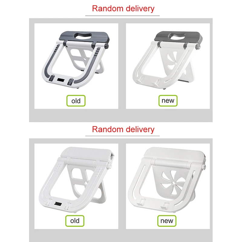 Portable Laptop Stand Foldable Notebook Stand For Macbook Air Pro 11 12 13 15 Lapdesk With Phone Holder Computer Cooling Bracket