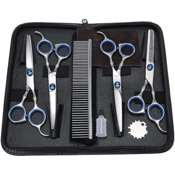 

Pet Dogs Grooming Scissors Cat Hair Thinning Shear Sharp Edge Dog Cutting Kitten Animal Barber Cutting Tool