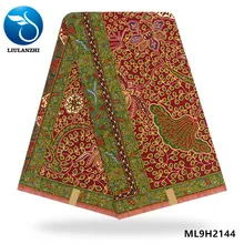 LIULANZHI Африканский Воск 6 ярдов Высокое качество хлопок Анкара принты Tissu для комбинезонов Швейные принты восковые ML9H2143-58