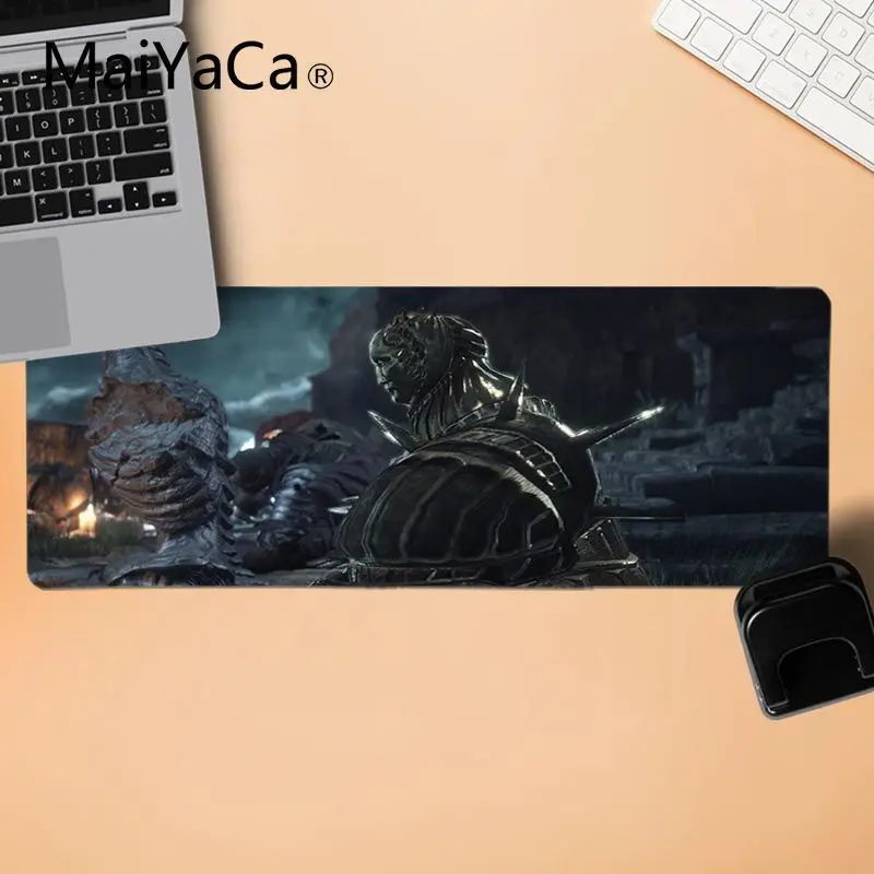 MaiYaCa Подарочный коврик для мальчика, офисные мыши Dark Souls, геймерский мягкий коврик для мыши, геймерские скоростные мыши, розничная, маленький резиновый коврик для мыши