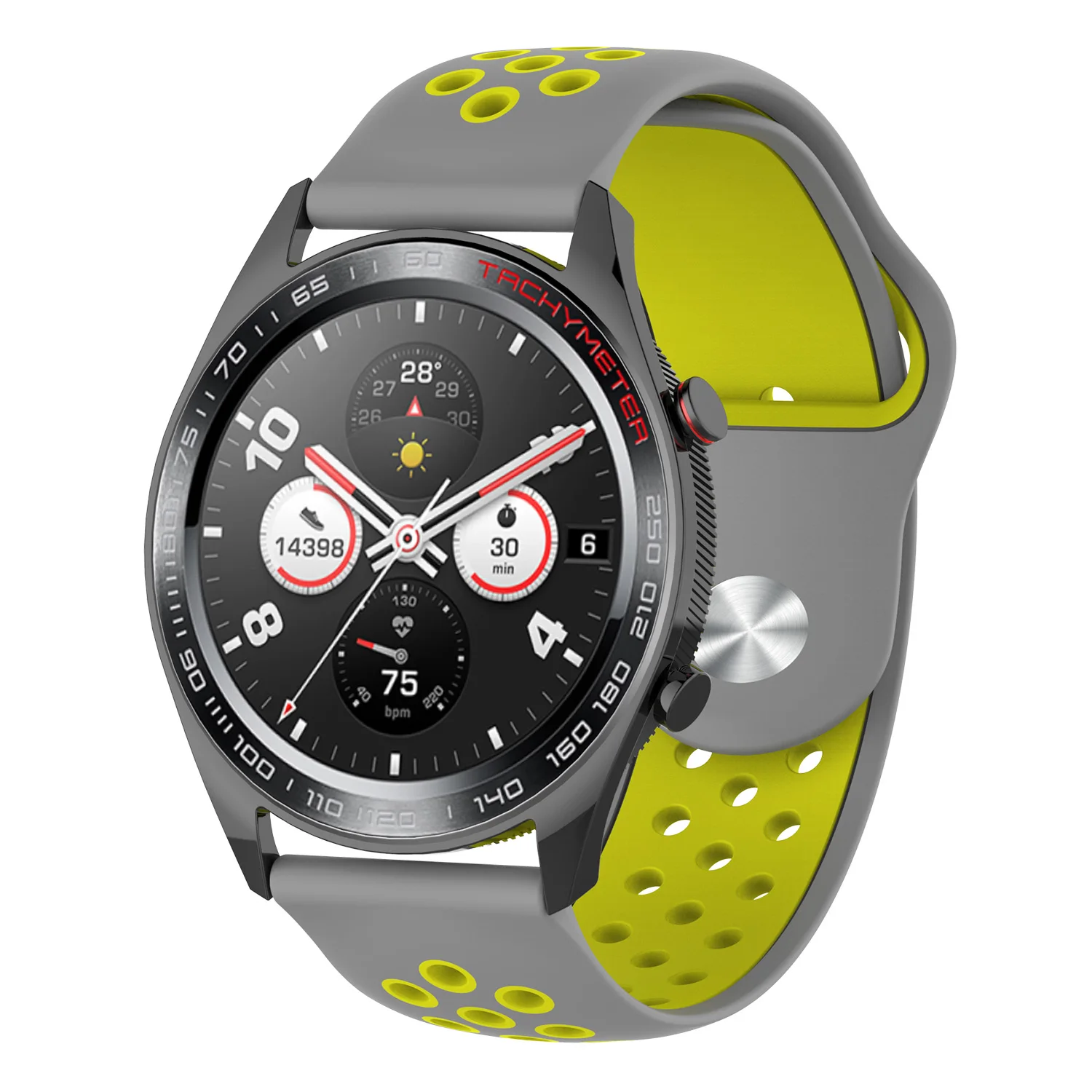 22 мм ремешок для часов Силиконовый ремешок для huawei Honor Magic AMAZFIT 2 samsung gear S3 Pebble Time Ticwatch браслет