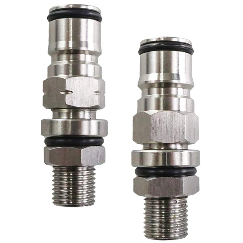 2Pcs//set Steel 1//2/" PT Thread Pig Hog Automatic Nipple Drinker Waterer Tool FU