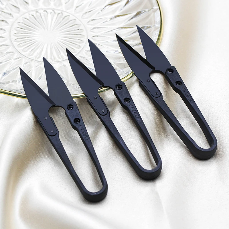 바느질 작업용 실 커터 가위, 작은 가위, 자수 용품, 스테인리스 스틸, 5 개