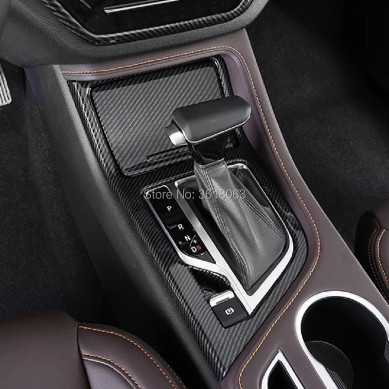Для Changan CS35 Plus ABS Хромированная Центральная коробка переключения передач крышка рамы панели интерьера аксессуары