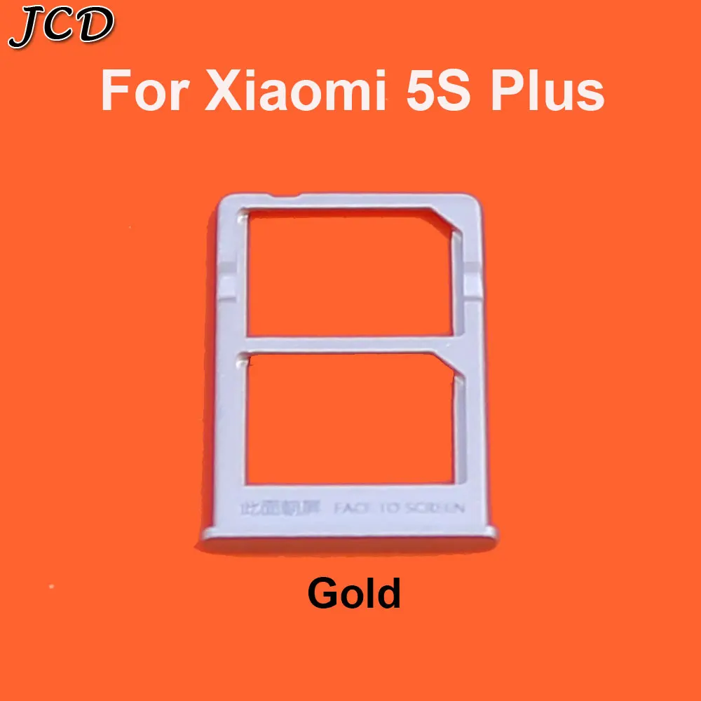 JCD для Xiaomi Mi 5s Plus лоток для sim-карты держатель Слот для карты адаптер для Xiaomi Mi5S Plus запасные части для ремонта