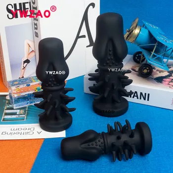 YWZAO Men Prostate Massager Sex Toys Goods Erotic Dildos Silicone For Adults 18 Bdsm Women Intimate Anal Plug Balls G72 5