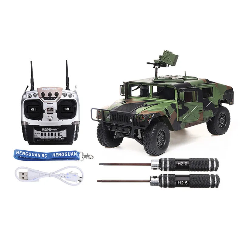 HG P408 Улучшенный светильник, звуковая функция 1/10 2,4G 4WD 16CH RC автомобиль U. S.4X4 военный автомобиль грузовик без зарядного устройства
