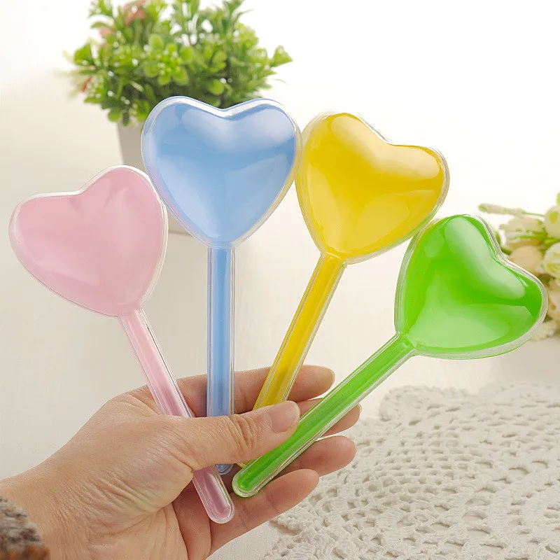 12 шт./лот пластиковые подарочные коробки в форме сердца и леденцов коробка для