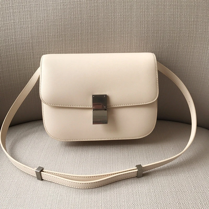 Bolso piel auténtica Mujer, bolso De hombro blanco marfil para Mujer, bolsos bolsos De mano|Bolsos de hombro| - AliExpress