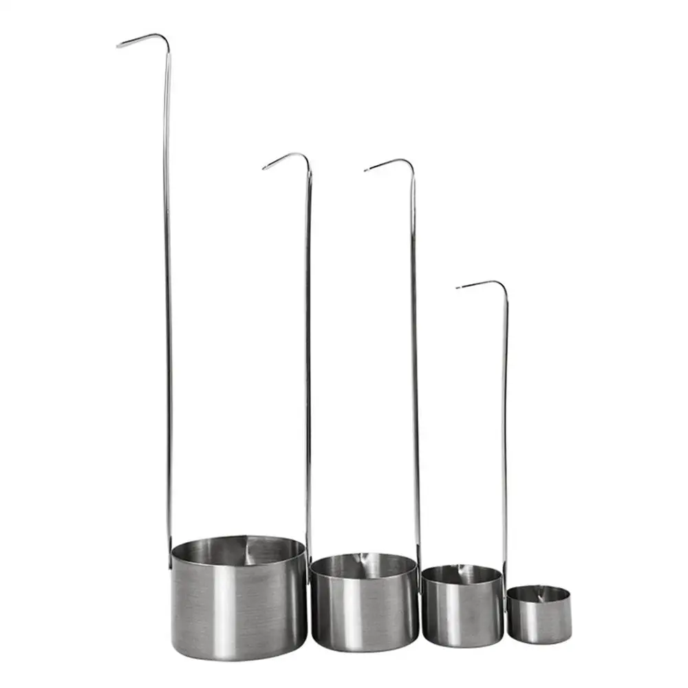 Mestolo Per Vino In Acciaio Inox 304, Misurino Con Beccuccio Versatore E Gancio, Fondo Piatto, 5 Pollici, Per Cucina