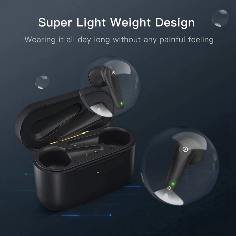 Bluetooth Earphones Wireless Headphones Press Control Tws In Ear Earphones Mini Headset 3D Stereo Sound USB C Charging