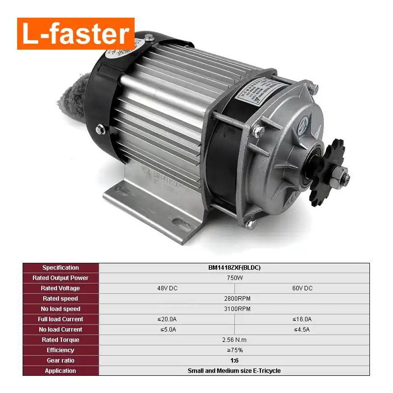48v 750w motor kit