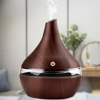 

Wood Air Humidifier Portable Home Diffuser Essential Oils Office Ultrasonic Mist Maker USB Car Aroma Diffuser Scent Air Machine