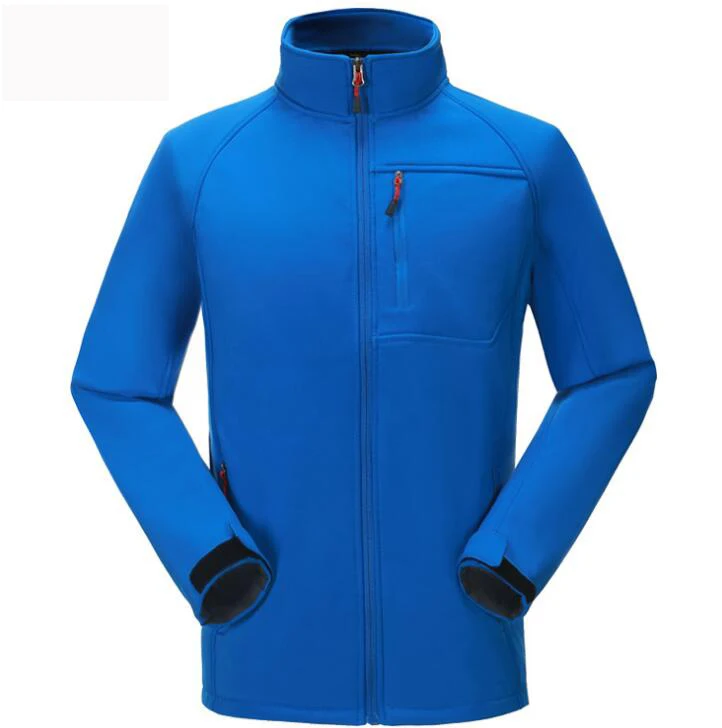 Плюс размер софтшелл для кемпинга куртка ветрозащитная водонепроницаемая куртка ветровка дождевик однотонные треккинговые походные куртки - Цвет: 01