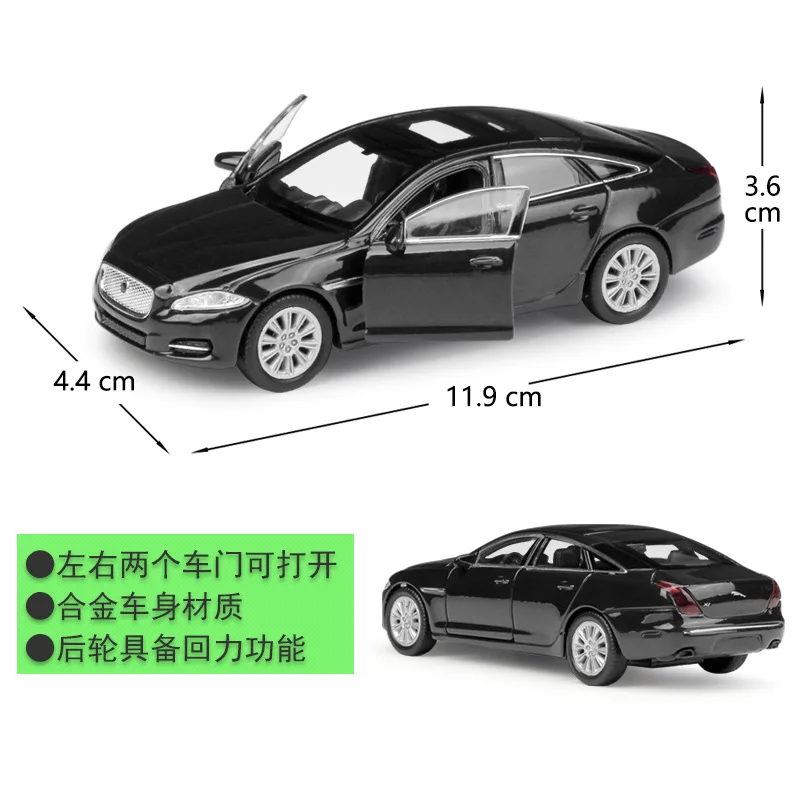 WELLY Welly 1: 34-36-39jaguar2010 jaguar xj модель сплава Модель автомобиля вытяжной автомобиль