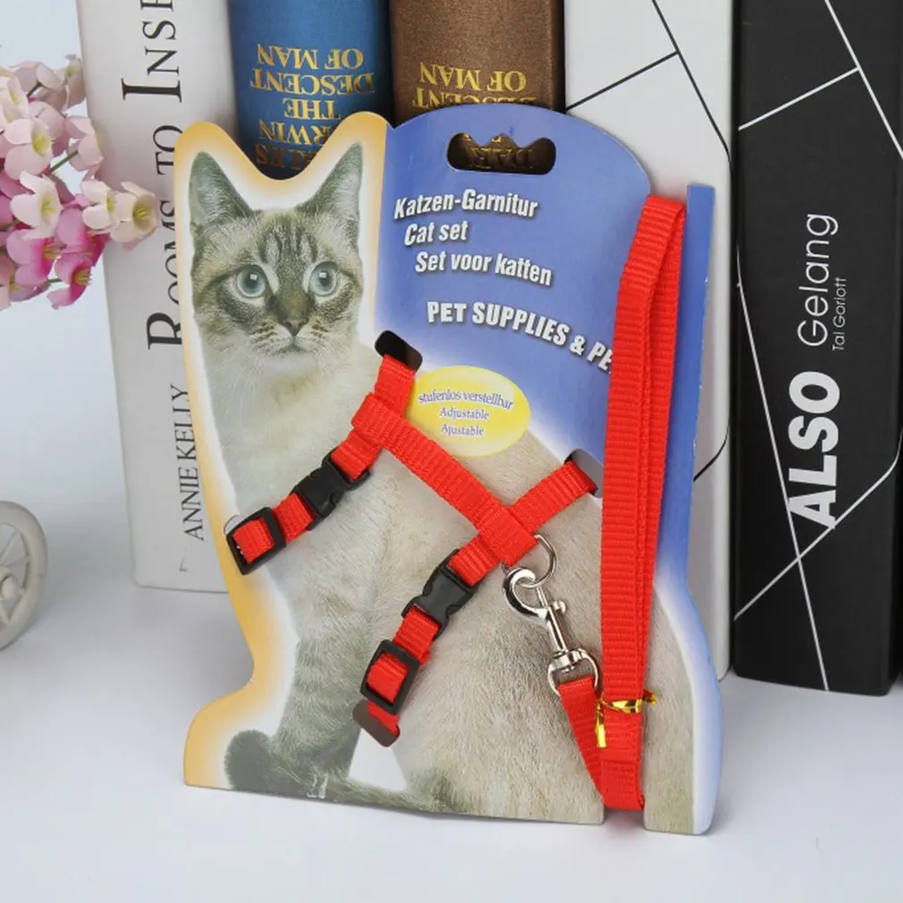 

Adjustable Dog Pet Harness Chest Strap Soft Breathable Nylon Leash Collar Fashion Walk Out Hand Strap for Cats Dogs Supplies