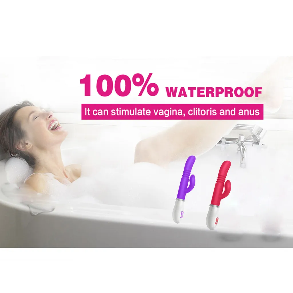 Уникальный Сильный Кролик вибратор Стимулятор клитора двойной G spot массажер секс