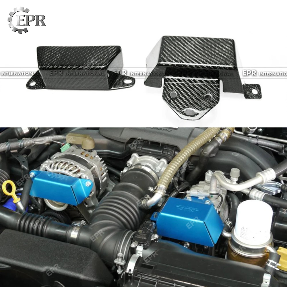 

Carbon Gear Cover Trim For FT86 Carbon Fiber Cusco Style Belt Cover (2Pcs) Body Kit Tuning For FT86 Racing Part