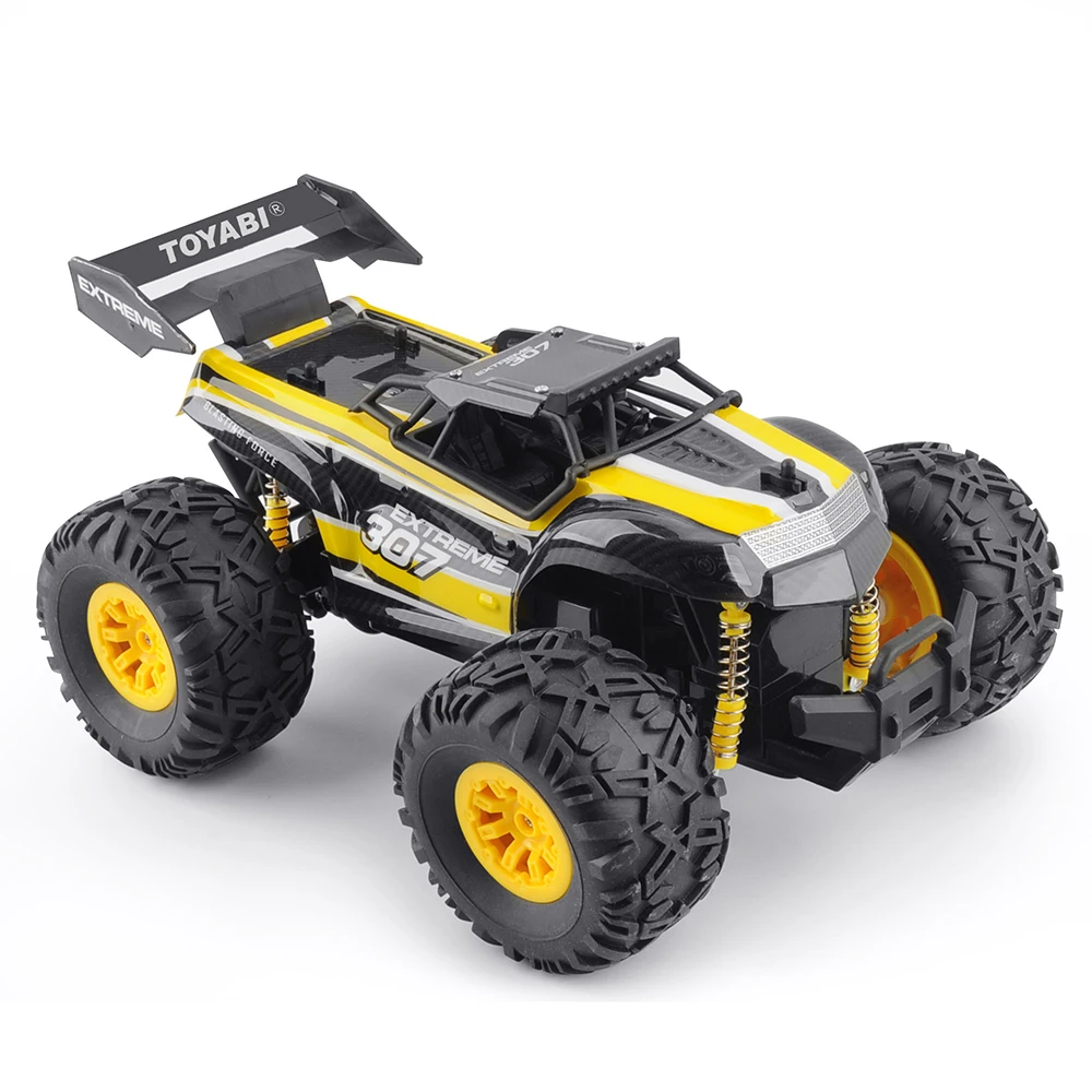 Радиоуправляемая машина 2,4G 1/18 Monster Truck, машинка с дистанционным управлением, игрушки с управлением, модель внедорожника, грузовик 15 км/ч, Радиоуправляемая машинка, игрушка в подарок