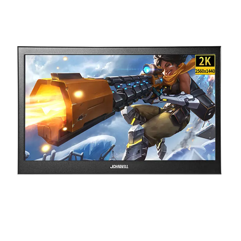 15 6 &quotПортативный сенсорный монитор компьютера ПК HDMI IPS LCD 13 3&quot 2K игровой для PS3 PS4