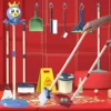 Children's Educational Simulation Play House Toy Boy and Girl Training Cleaning Tool Set Top Stuff Things for Cleaning for Kids 3