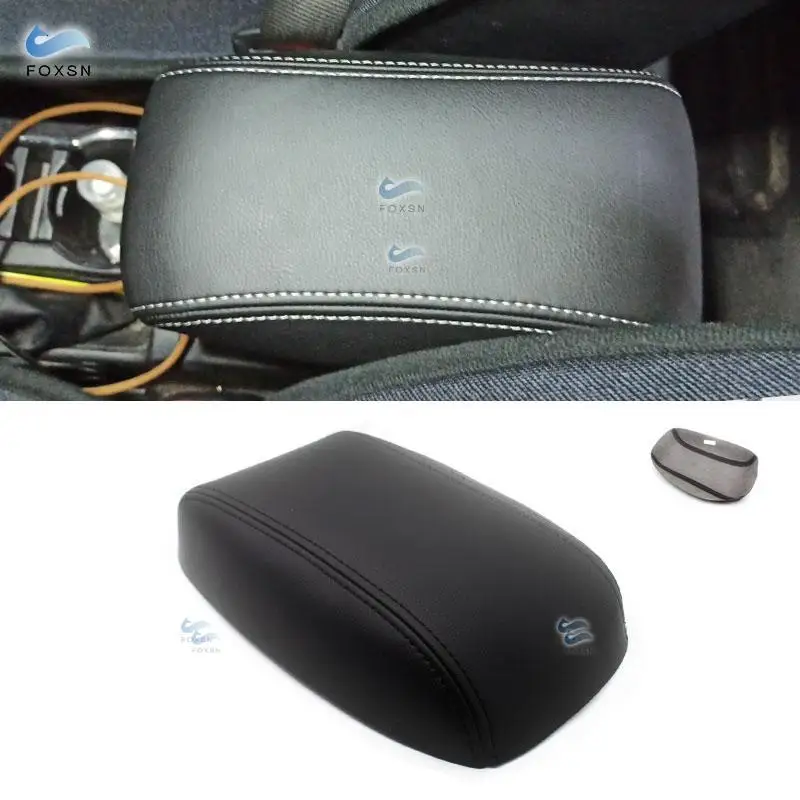 

For Toyota Corolla 2014 2015 2016 2017 2018 Microfiber Leather Car Center Armrest Console Lid Box Replacement Cover Trim