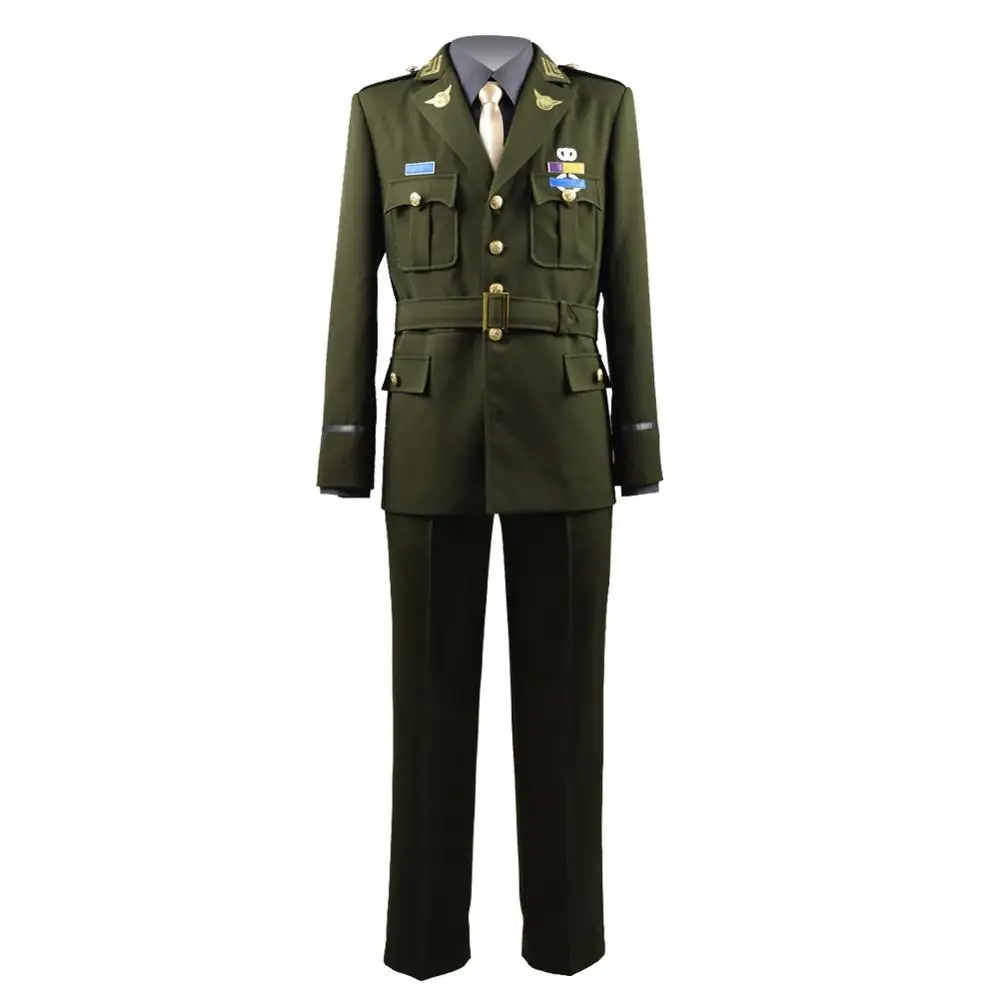 

CosDaddy Steve Rogers Agent Uniform Captain Men Cosplay Costume Full Set Outfit