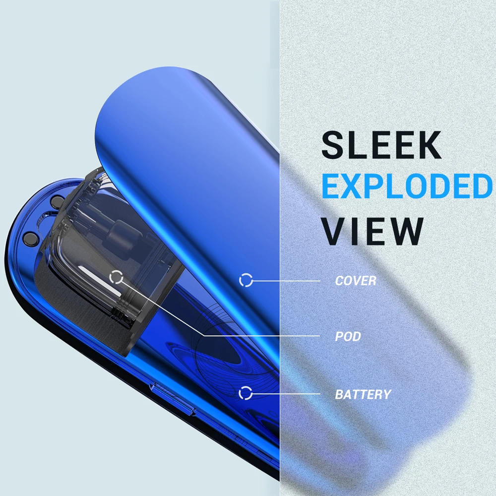 Оригинальный многоразовый картридж Vaptio Smooth Pod с емкостью 1 5 мл и керамической