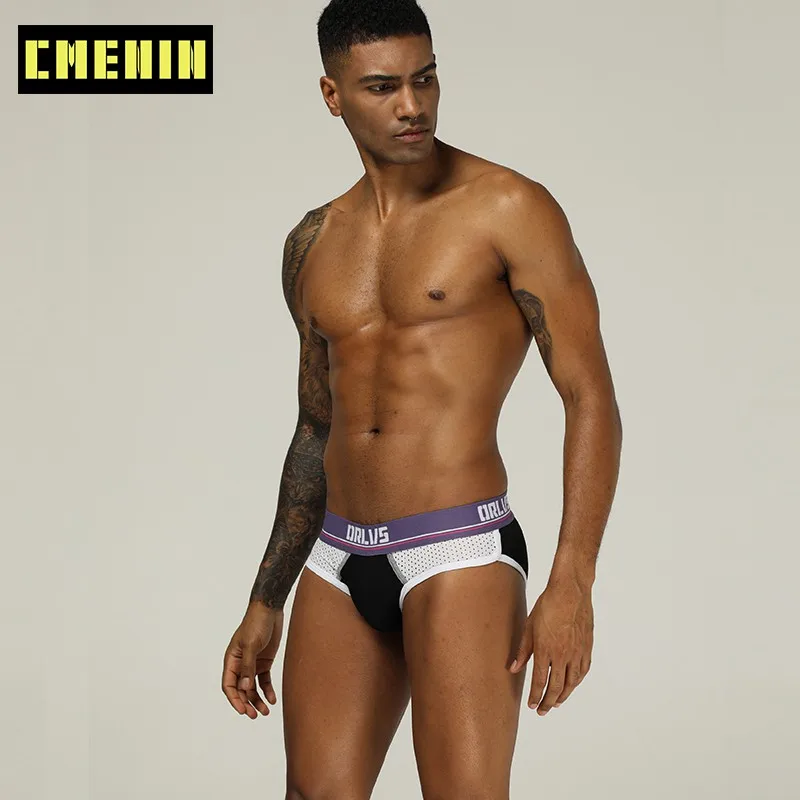 Сетчатые мужские трусы ORLVS Cueca Masculina сексуальное нижнее белье трусы-бикини