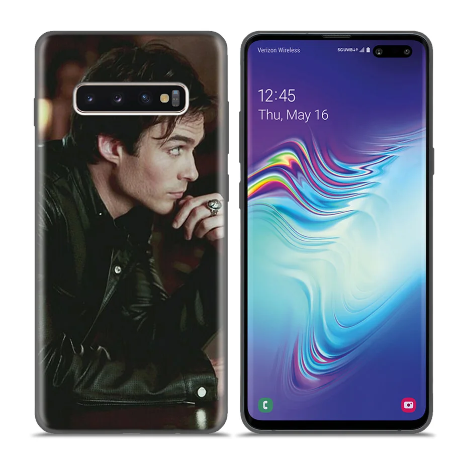 Чехол Fundas для samsung Galaxy S10 S9 S8 Plus 5G A30 A50 A70 A40 A20 Note 8 9 10 Чехлы для дневников вампира