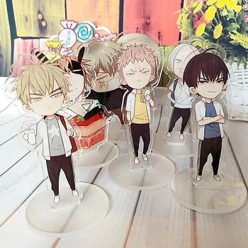 

New 19 Days Mini Comic Characters Figurines Acrylic Ornaments Mo Guan Shan Anime Around Fans Gift