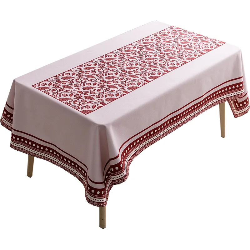 Tovaglia di san valentino Love Sweet Couple Atmosphere decorazione di nozze  Red Love tovaglia impermeabile Nappe De Table Nappe - AliExpress