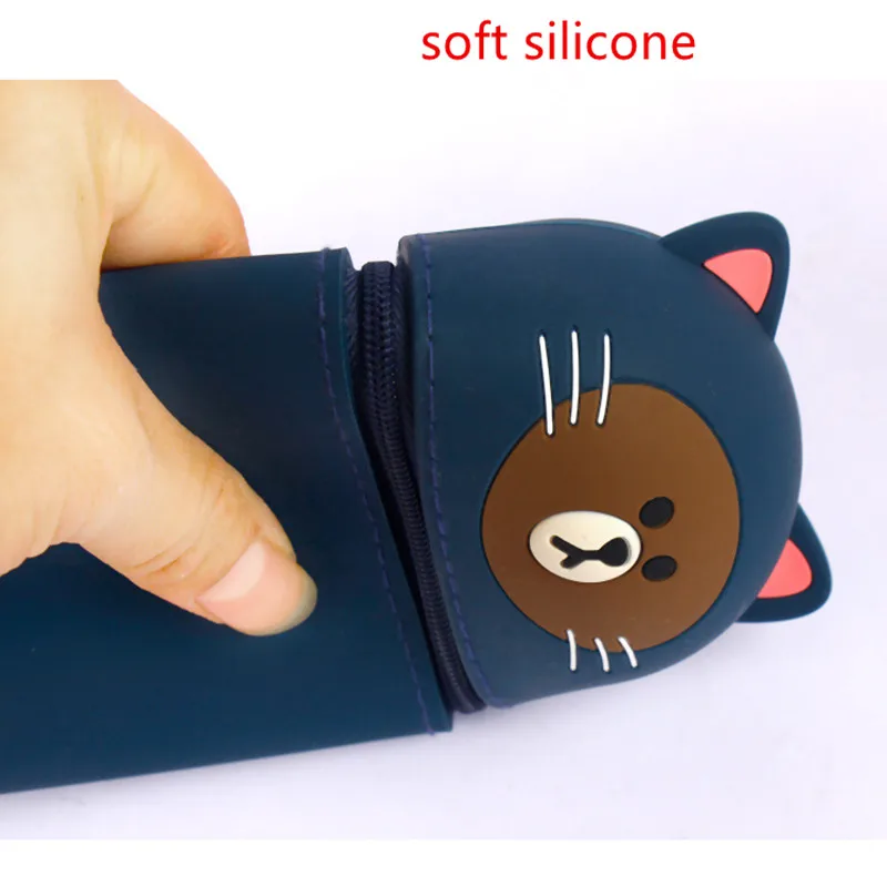 Silicone Cartoon Makeup Bag Multifunction Women Travel Tote косметичка Large Capacity Portable Waterproof Washing Cosmetic Bag