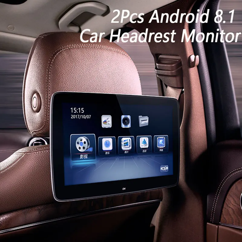 2 шт. Автомобильный мультимедийный MP5 плеер gps навигация Android 8,1 1920*1080 сенсорный экран для Mercedes Benz wifi Bluetooth развлечения