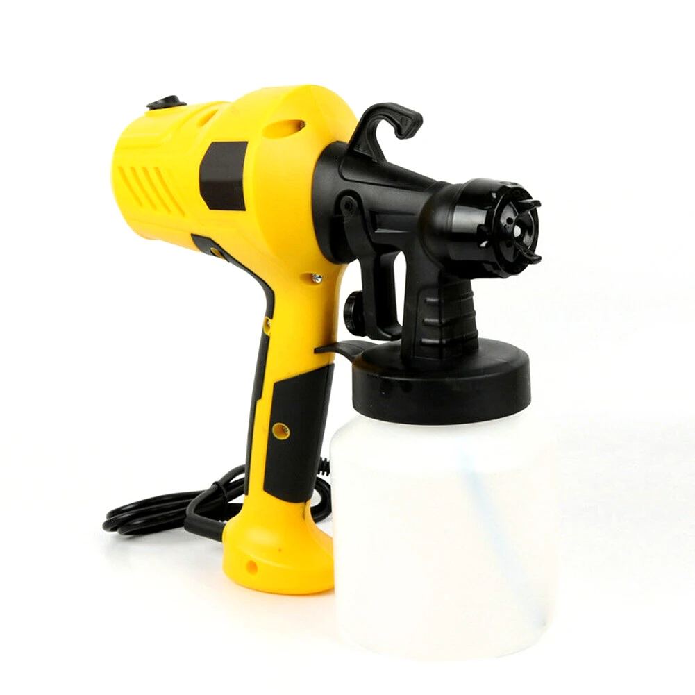 Portable Paint Spray Home 800ml Flow Control Tool Airbrush Handhold High Pressure Electric Adjustable Decorating Removable