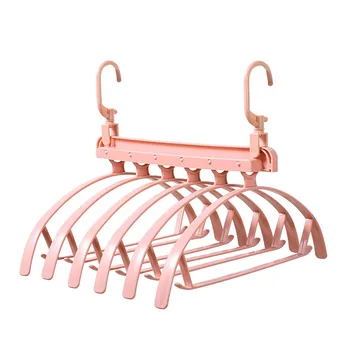 

2019 High Quality Folding Multi-Functional Multilayer Storage Clothes Rack Home Wardrobe Storage Support Wholesale Dropshipping