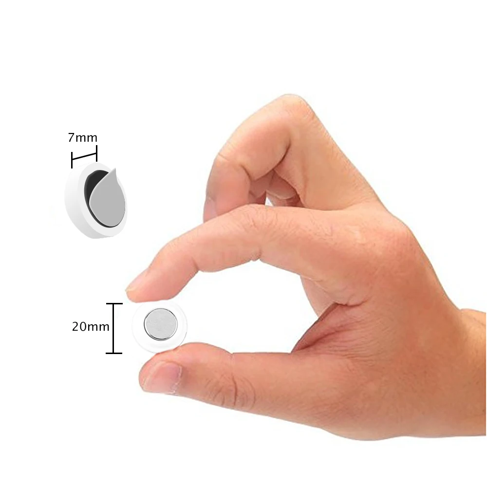 Брелок кольцо магнитный держатель для ключей удобный для ключей с клеем простая установка