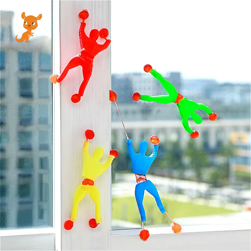 

LOLEDE 1 Pcs New Prank Joke Toy Colourful Funny Viscosity Personage Random Halloween Kids Children Gags & Practical Jokes