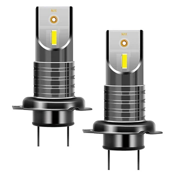 

2X H7 110W LED Headlight Kit Error Free Lamp 6000K 25000LM