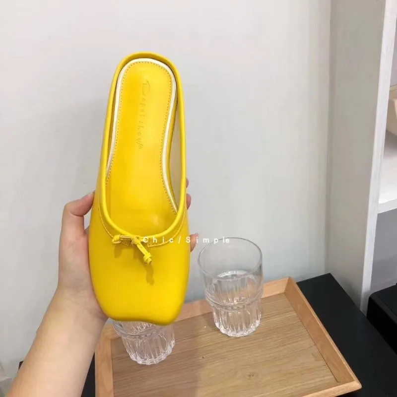

Shoes Cover Toe PU Loafers Flat Slippers Low 2019 New Women Slides Basic Rome Rubber Shoes Woman 2019 PU Low Cover Toe Loafers