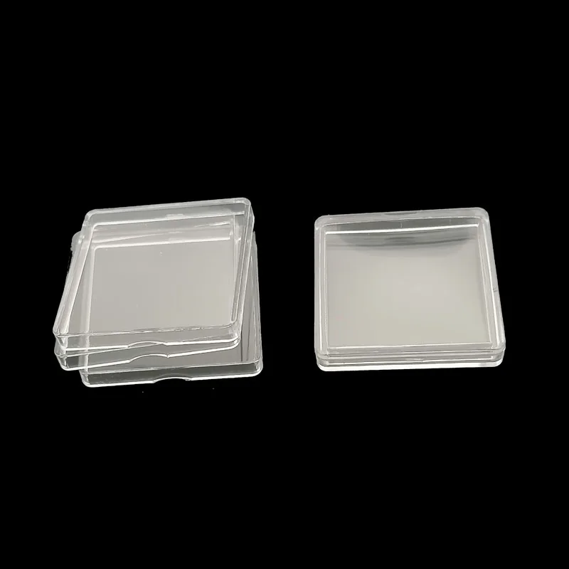

40x40x3mm Square convex acrylic plastic box factory price wholesale