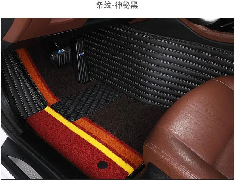 Двухслойные пользовательские автомобильные коврики для HONDA логотип HONDA Accord Fit Crosstour CR-V UR-V XR-V CRZ INSPIRE Civic Odyssey JADE авто - Название цвета: tell me date model 3