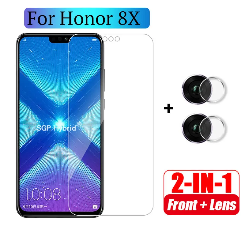 2 в 1 2.5D защита для экрана камеры Защитное стекло Huawei Honor 8X закаленное huawei honor 8x8 x x8