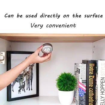 

Car Emergency Mini LED lights Tap Touch Lamp Sticker Wall Lamp Cabinet Closet Lighting Corridor Lights