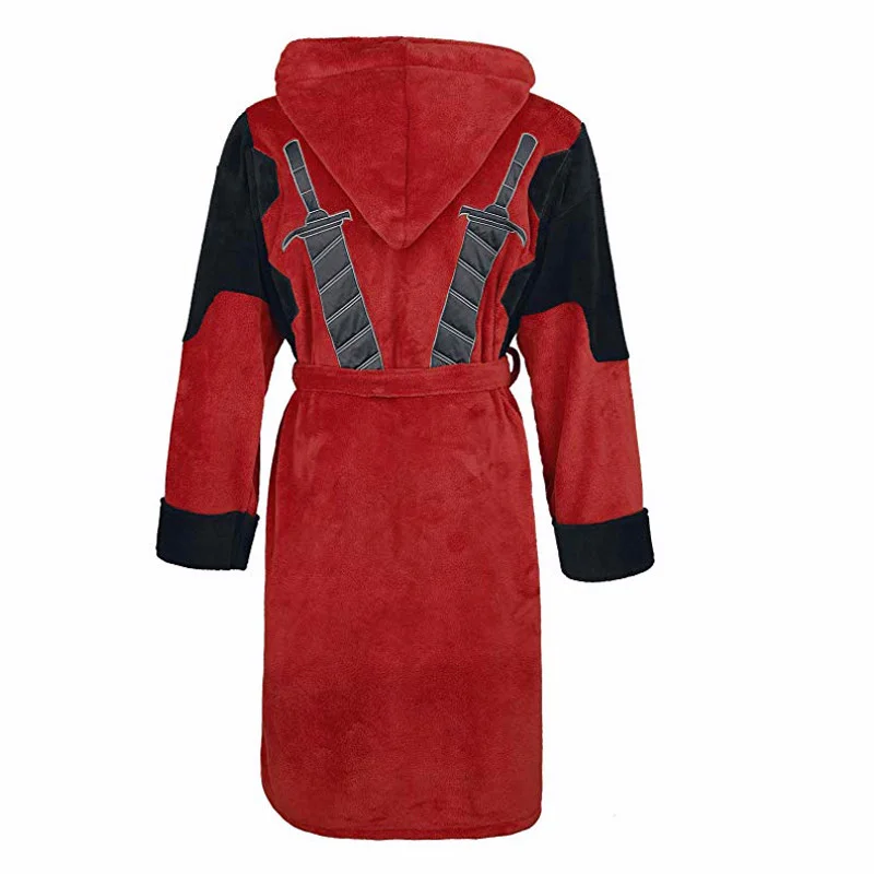 WAWACOS Movie Deadpool Bathrobe Adult Unisex Winter Warm Flannel Hooded Pajamas Halloween Cosplay Costume Sleepwear Robe -Zentai shop online Hd43f831d1ff043a6b7345fb3c1eec66aq.jpg